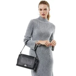 Jazz Medium Flap Bag -Brighton jazz medium flap bag black 4