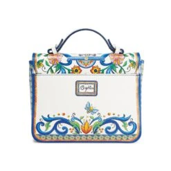 La Farfalla Emilia Flap Bag -Brighton la farfalla emilia flap bag white multi 2
