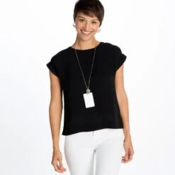 London Groove Badge Clip Necklace -Brighton london groove badge clip necklace silver 3 55949298 5c6d 495f 9df2 24079fea5b34