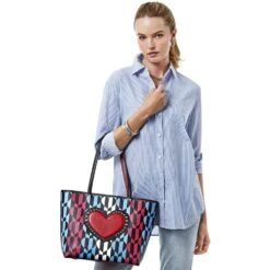 Love Me Do Tote -Brighton love me do tote multi 4