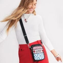 Love Me Do Utility Bag -Brighton love me do utility bag multi 5