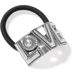 Love Me Tender Pony Tail Holder -Brighton love me tender pony tail holder silver 2 453c9c57 3a88 4030 8ad6 0a82a3a36f88