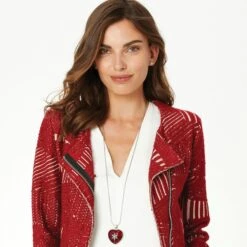 Loving Heart Convertible Locket Necklace -Brighton loving heart convertible locket necklace silver red 4 d5196749 c984 440b be0f 8cf6c8f1e68c