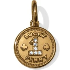 Lucky Penny Amulet -Brighton lucky penny amulet gold 0 1ddff905 44d2 42ae a245 4eec23ebb661