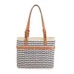 Magnolia Straw Tote -Brighton magnolia straw tote natural luggage 2