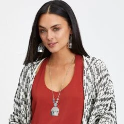 Marrakesh Soleil Long Necklace -Brighton marrakesh soleil long necklace silver 3 33f5c583 5f42 481c 9163 1a1f7aebbe5d