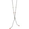 Meridian Two Tone Petite Y Necklace
