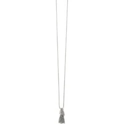 Meridian Zenith Tassel Necklace -Brighton meridian zenith tassel necklace silver 1