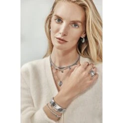 Mingle Adore Petite Heart Necklace -Brighton mingle adore petite heart necklace silver 2