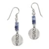 Mingle Shores Beaded Disc French Wire Earrings