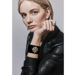 Monarch Joy Hinged Bangle -Brighton monarch joy hinged bangle black multi 3 39f52bf7 c1b6 4a51 92c6 dc054d3e879c