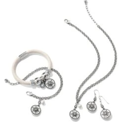 Neve Necklace -Brighton neve necklace silver pearl 2