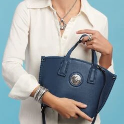 Oriana Small Tote -Brighton oriana small tote cyan 3