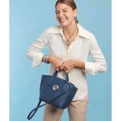 Oriana Small Tote -Brighton oriana small tote cyan 4