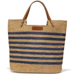 Palmier Raffia Tote -Brighton palmier raffia tote wheat blue 2 f0cc3a1d cf64 4438 a416 fdfd638e3f2d