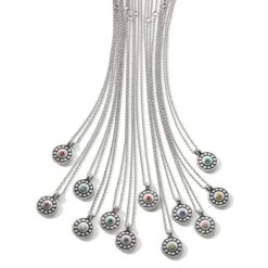 Pebble Dot Medali Petite Reversible Necklace -Brighton pebble dot medali petite reversible necklace august peridot 3 f33756da 01d0 42ad b64b 87411309f41b