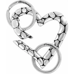 Pebble Heart Valet Key Fob -Brighton pebble heart valet key fob silver 2 b2f70e78 4e21 4e78 932c 7674fa9686b5