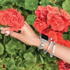 Pretty Tough Bold Watch Band -Brighton pretty tough bold watch band silver 3