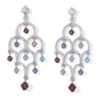 Prism Lights Amethyst Post Drop Earrings