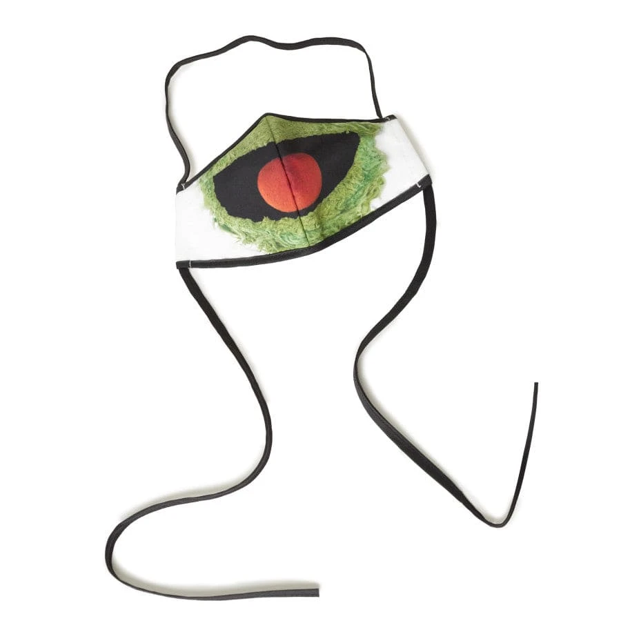 Sesame Street Oscar The Grouch Adult Face Mask 1 Sesame Street Oscar The Grouch Adult Face Mask