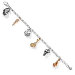 Brighton -Brighton shells around the world shell charm bracelet silver gold 1 bf6c14bb 8fe2 49a2 9852 acf934e4f651