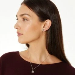 Snowflake Dazzle Necklace -Brighton snowflake dazzle necklace silver 3 66d83720 9c67 4f70 bde3 c2a49f5bf238