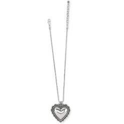 Sonora Bold Heart Necklace -Brighton sonora bold heart necklace silver 2 d5f2da51 1332 4302 90c5 5e065d420ea8