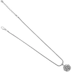 The Botanical Rose Reversible Short Necklace -Brighton the botanical rose reversible short necklace silver 2 bb284da0 f891 4288 81c4 47c463bd9de5