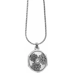 Winter Sparkle Locket -Brighton winter sparkle locket silver 2 fc2a705e 698d 4d5e ae7a e0d97f8bda3f